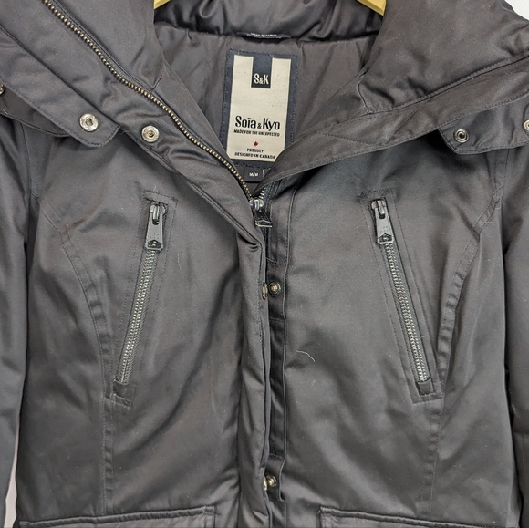 Soïa & Kyo Down Coat, Soia & Kyo Parka, Women's Medium - Picture 5 of 15